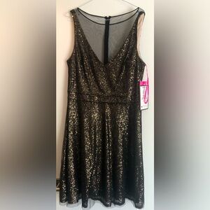 NWT - Betsy Johnson Sequin Cocktail Dress